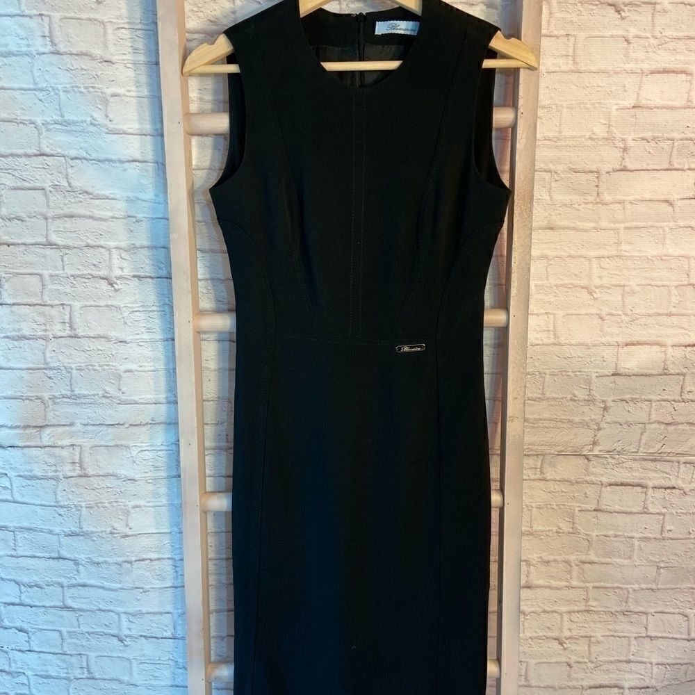 Blumarine Black Sleeveless Dress  